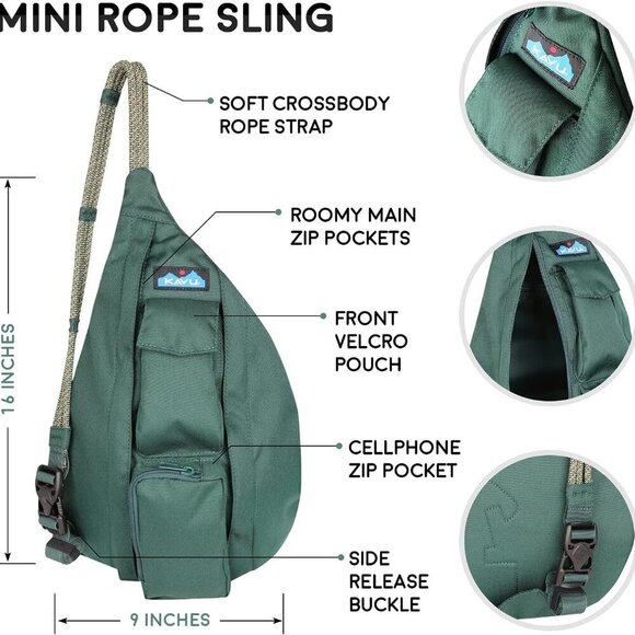 Basic-Multipurpose-Backpacks, Evergreen, One Size - Picture 2 of 6